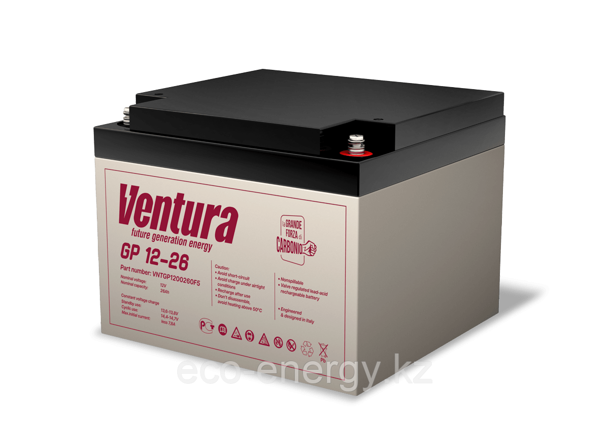 Ventura GP 12-26 аккумулятор AGM 12V 26Ah