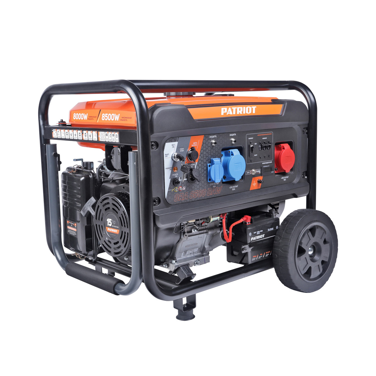 Генератор бензиновый  PATRIOT GRA 8500 DAW