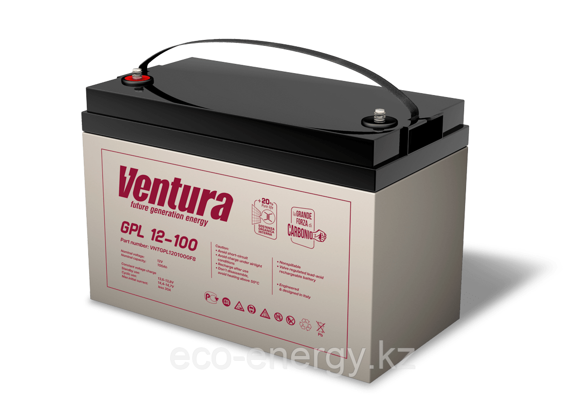 Ventura GPL 12-100 аккумулятор AGM 12V 100 Ah