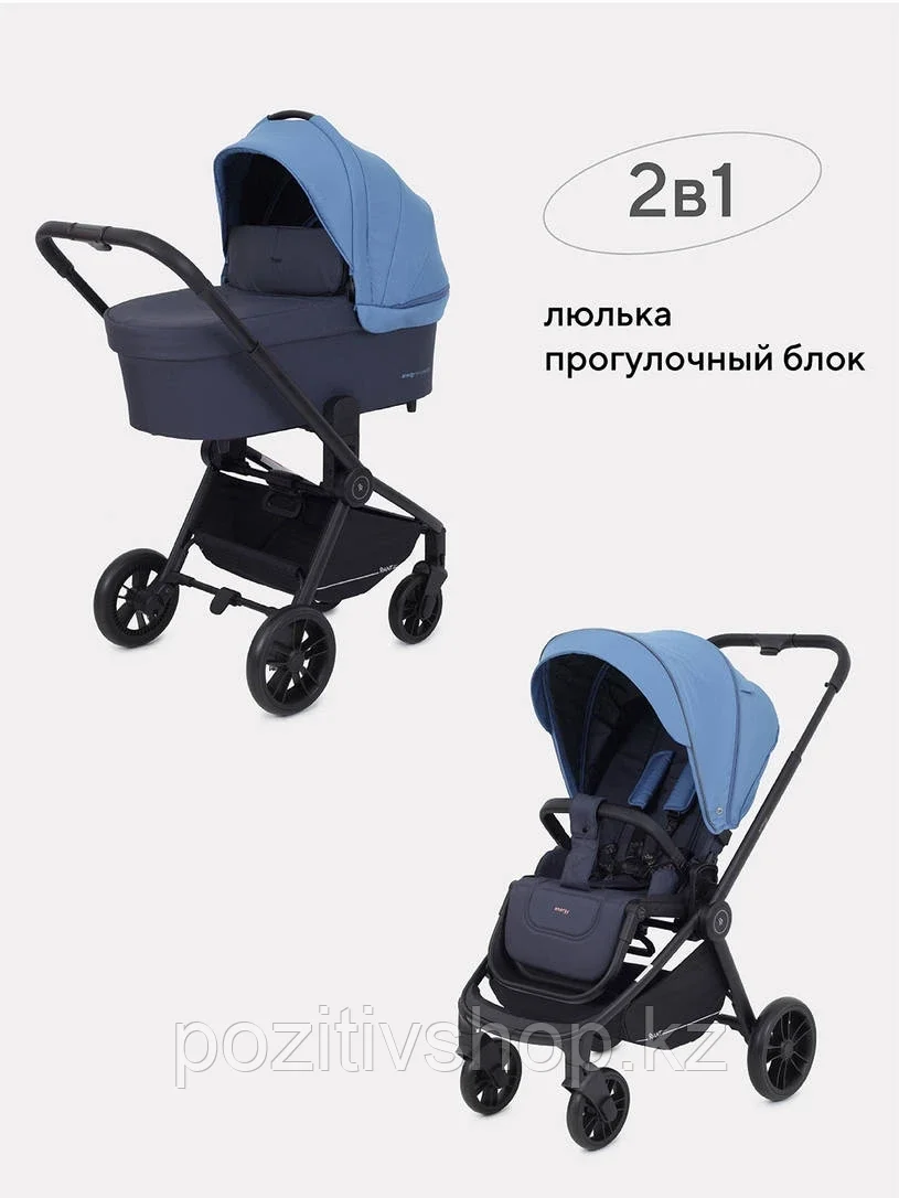 Детская коляска 2 в 1 Rant basic ENERGY Blue, фото 1