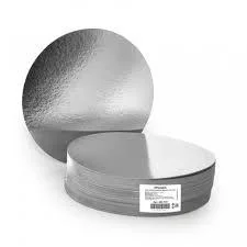 Крышка картон-металлиз. для алюминиевой формы 402-682, размер: 204 мм, 100 шт/уп, «ГОРНИЦА»