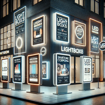 Световые короба, лайтбоксы