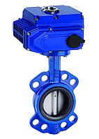 Затвор дисковый поворотный с электроприводом DN65 PN16