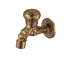 VR322 Кран с носиком (короткий) декор/бронза (50/1шт)