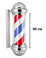 Стойка рекламная для барберов - барберпул EUROSTIL BARBER`S POLE 90см