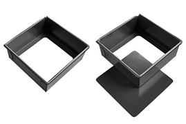 Квадратная форма для кекса - съемное дно (твердое анодирование) (SN5123)