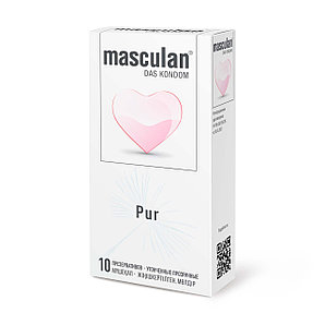 Презервативы MASCULAN PUR (УТОНЧЕННЫЕ), 10 штук, Германия