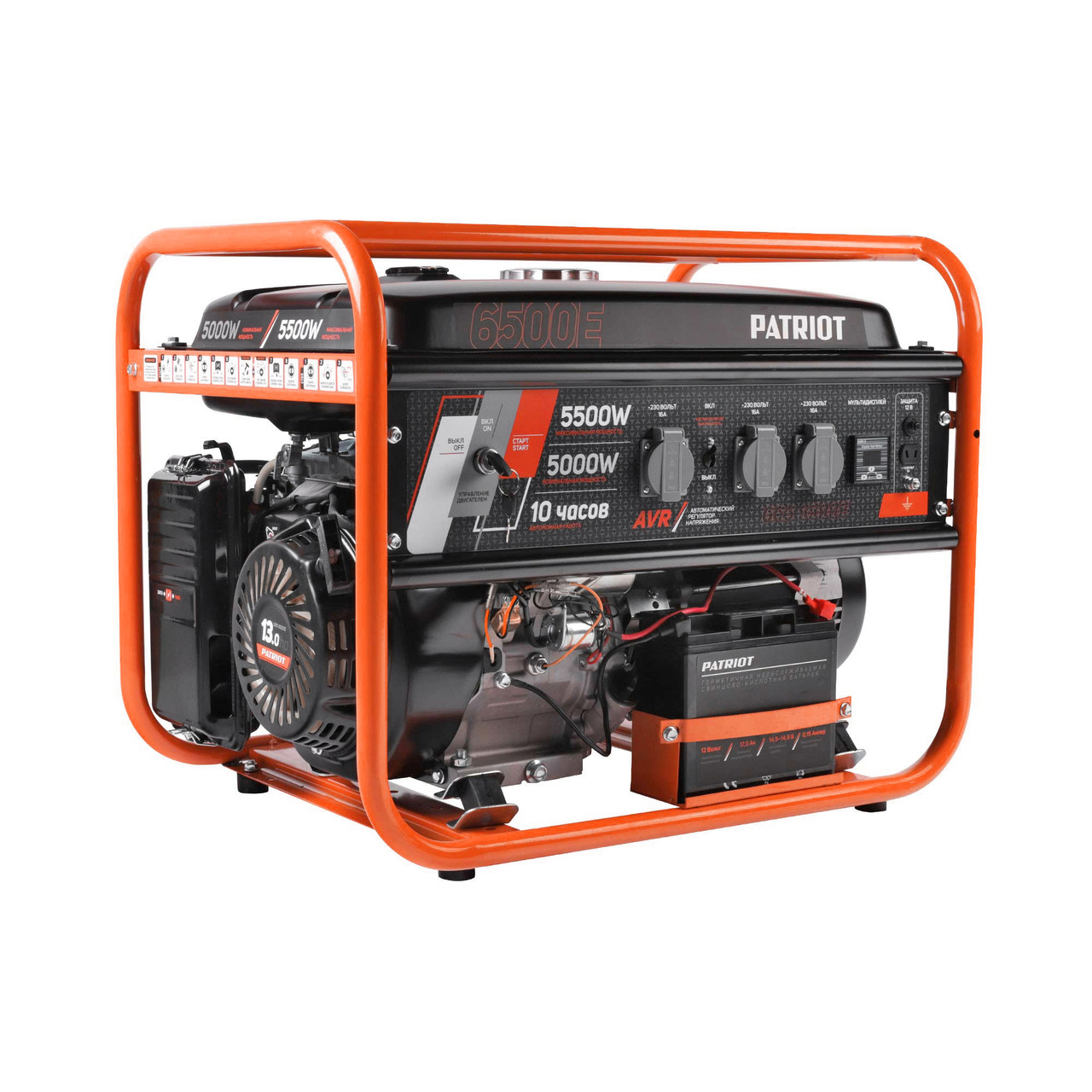 Генератор бензиновый  PATRIOT GRS 6700 Е