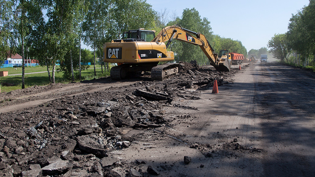 Холодное фрезерование асфальта