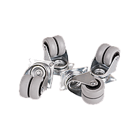 Ролики TLK для шкафов, стоек TRD, уп-ка 4шт