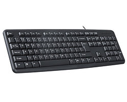 Клавиатура Wintek WS-KB-502  USB  рус/англ/каз  1.5 м  чёрная