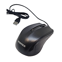 Мышь Wintek WS-MS-926 USB 1000 dpi 1.5 м чёрная