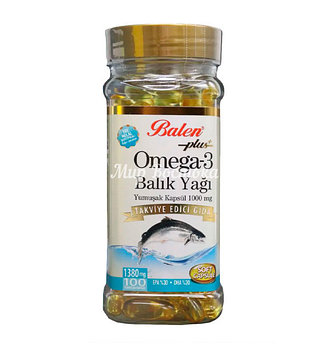 Рыбий жир в капсулах Balen Omega-3 (100 капсул)