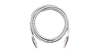 Шнур U/UTP 4 пары, Кат.5e, 2хRJ45/8P8C, T568B, медный, LSZH, серый, 0,5м, 10шт.