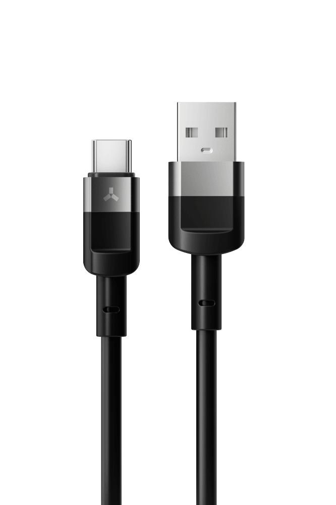 Accesstyle AC30-T100 Black Кабель USB - Type C 1 метр