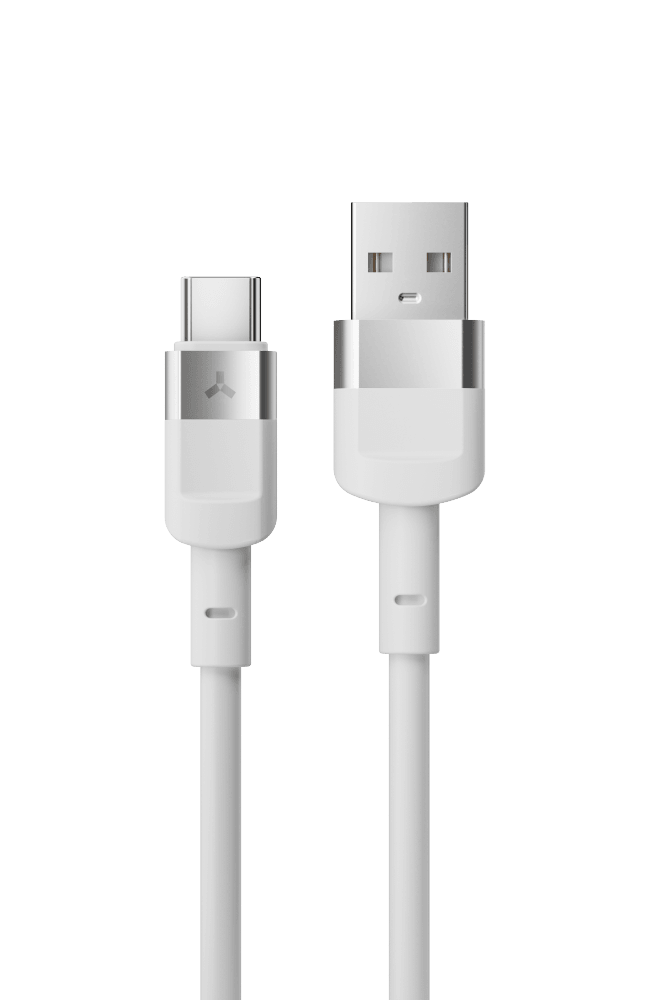 Accesstyle AC50-T100 White Кабель USB - Type C 1 метр