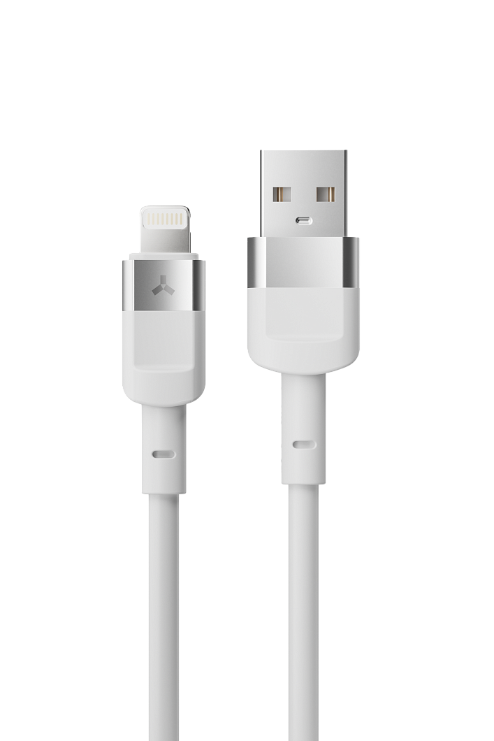 Accesstyle AL24-T100 White Кабель USB - Lighting 1 метр