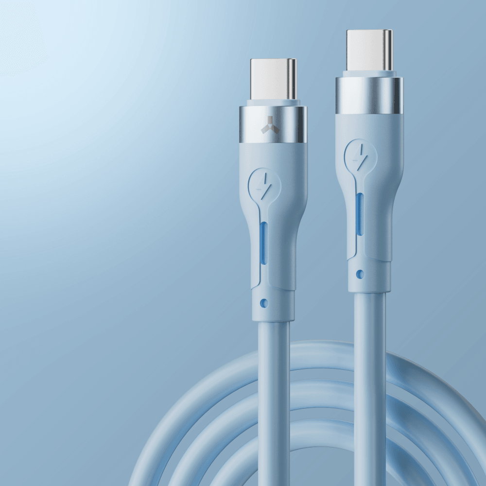 Accesstyle CC30-S100 Blue Кабель Type C - Type C 1 метр