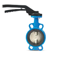 Затвор дисковый межфланцевый бабочка EPDM Ру 16 50 мм