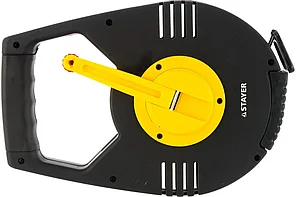 Лента геодезическая стальная мерная, STAYER Racer 50 м