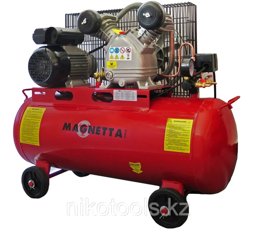 Компрессор с ременным приводом MAGNETTA SV0.17/8-60L