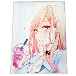 Настенное панно 40х30, "Эта фарфоровая кукла влюбилась"