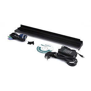 KVM консоль, SHIP, AI-7108TLS, Стоечная, 8 портов CAT5, 17" экран, Поддержка IP функции, Чёрный, фото 4