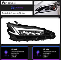 Передние фары на Lexus ES 2018-22 (3 линзовые) дизайн 2025