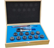 Патрон цанговый 7:24 NT30 с набором цанг ЕR 32 из 11 шт. (4-20) 045733