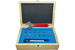 Патрон цанговый КМ3 с набором цанг ЕR 16 из 12 шт. (1-10) Т022658