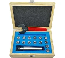 Патрон цанговый КМ4 с набором цанг ЕR 20 из 14 шт. (1-13) Т022661