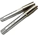 Метчик дюймовый UNC 5/8" 11 нитей Р6М5 комплект из 2-х штук 035374, фото 3