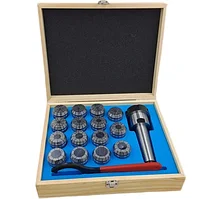 Патрон цанговый КМ4 с набором цанг ЕR 40 из 15 шт. (4-26) 046562