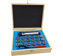 Патрон цанговый КМ5 с набором цанг ЕR 32 из 18 шт. (3-20) 045741