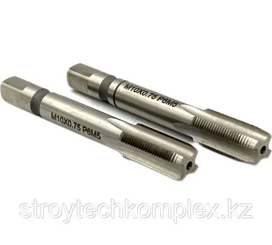 Метчик машинно-ручной М10х0.75 комплект из 2-х штук Р6М5 035261