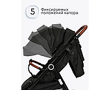 Коляска прогулочная Tomix Melony Jet black, фото 5