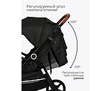 Коляска прогулочная Tomix Melony Jet black, фото 6