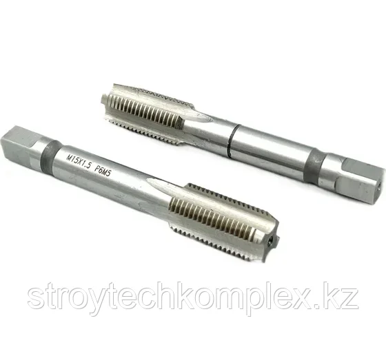 Метчик машинно-ручной М15х1.5 комплект из 2-х штук Р6М5 035268, фото 1
