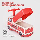Детская каталка машинка Tomix Driver Пожарная, фото 4