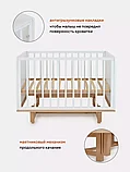 Детская кроватка Rant Bamboo маятник Cloud white, фото 4