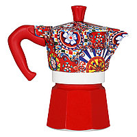 Гейзерная кофеварка Bialetti Moka Express 5327 Dolce&Gabbana Carretto Siciliano
