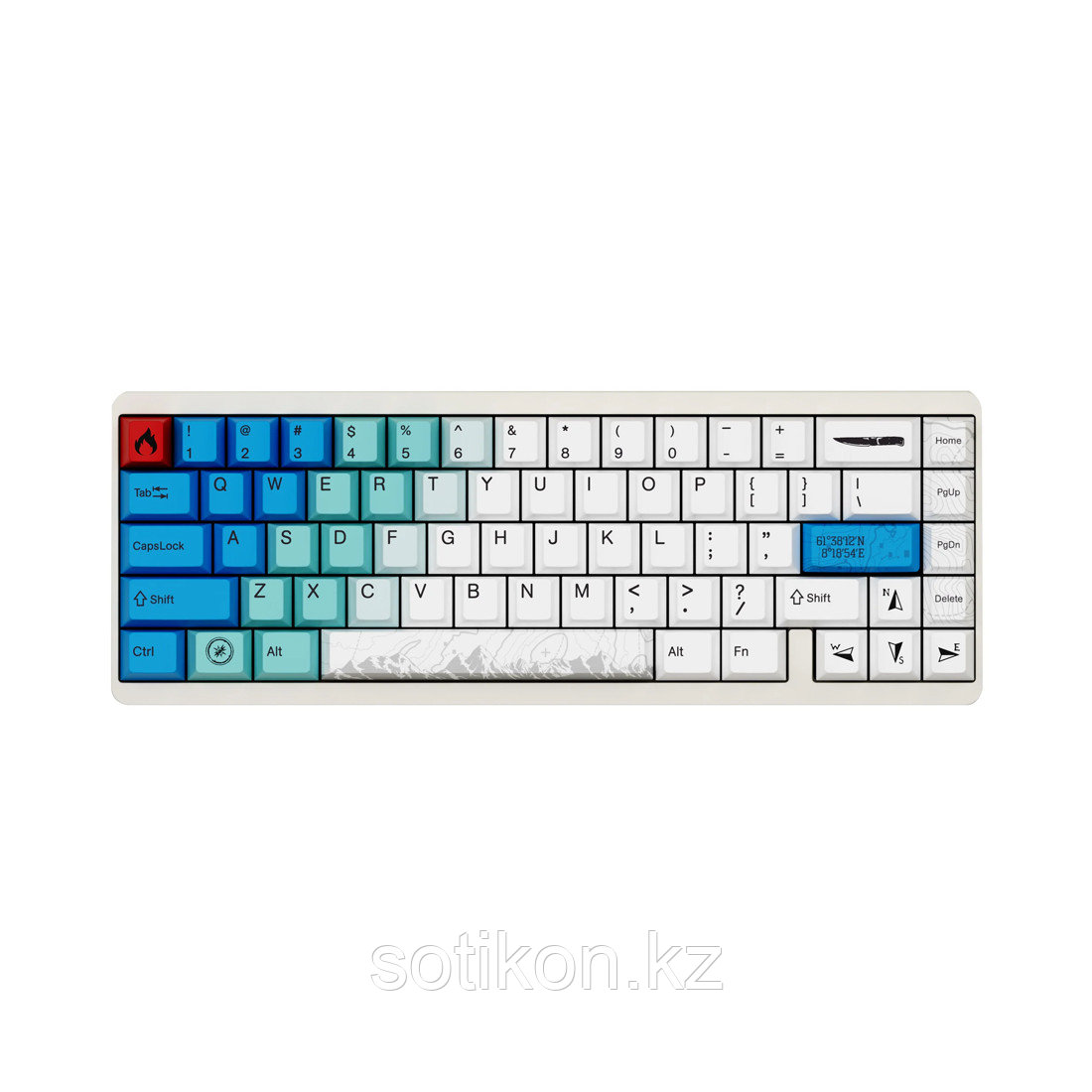 Клавиатура Varmilo Summit Muse 65 Gateron Varmilo Magnet White switch
