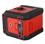 Построитель лазерный ПЛ-2 Ресанта ( Лучи: 1V, 1H | точность: ±1 мм / 5 м | креп 5/8” | самовыравнивание ±4° | питание от 2×АА ), фото 6