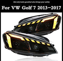 Передние фары на Volkswagen Golf (2012-17) VII дизайн Z LED