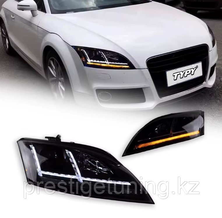 Передние фары на Audi TT 2006-14 тюнинг FULL LED