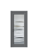 Межкомнатные двери D 2 Рифленое (5мм) Дверь высотой от 1,8 m до 2,3 m Ширина от 0,4 до 0,95