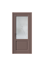 Межкомнатные двери D 4 (стекло1) Дверь высотой от 1,8 m до 2,3 m Ширина от 0,4 до 0,95