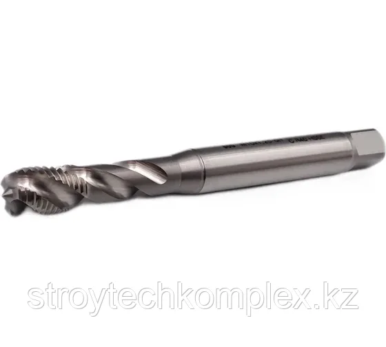 Метчик машинный М 10 х 1,25 HSSE 6H R40 DIN 371-C 800 с винт. канав./C2-511101-0104/ 037083, фото 1