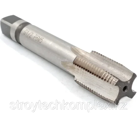 Метчик трубный машинно-ручной G 1/2" Р6М5 для сквозных отверстий 028713, фото 1