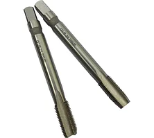 Метчик трубный машинно-ручной G 1/8" Р6М5 комплект из 2-х штук 038278